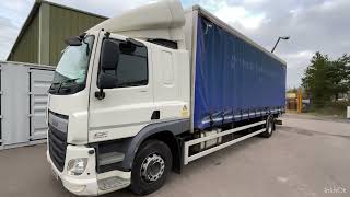 2018 DAF CF 260 Curtain Sider Lorry (FN18 RDX)  4803/1