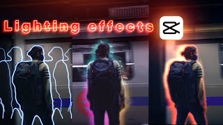 How To Make Lighting Effect Video | CapCut Video Editing