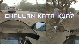 Kya iska challan katega? | Police srif kannon manne walo ko rokti hai 🙂