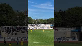 Spartak Varna celebrating goal at home game against Montana #spartakvarna #spartak #varna