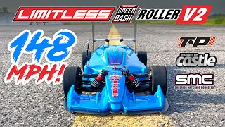 Arrma Limitless 8S 148mph PB!! | TP4070 2200KV, XLX2, SMC 6200 HV 4S