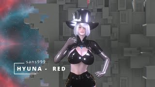 [MMD] HYUNA - 빨개요 RED [ VAM, Virt A Mate ]