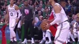 SHANE LARKIN BREAKS CJ MILES’ ANKLES AND MAKES HIM FACEPLANT