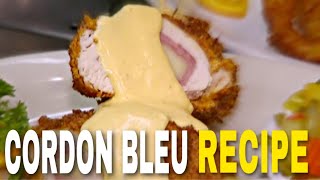 HOW TO MAKE CORDON BLEU WITH SAUCE RECIPE | VLOG #109