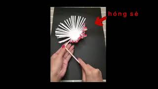 颜色-colors in Chinese-how to make a flower from paper cup