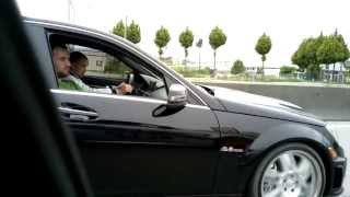 BMW M3 E92 vs Mercedes C63 AMG Part 1 [ETI /// M3-Power]