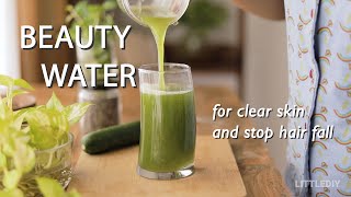 4 BEAUTY WATER RECIPES for glowing skin and thicker hair growth