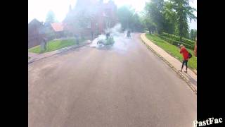 Bikerhochzeit Bad Doberan BFRMV 2013 -- Teil 2/2 Burnout Ringe