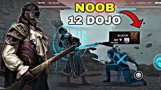 "Ultimate Noob vs Lord Gideon: Midnight Showdown! 💥 Shadow Fight 4 Arena