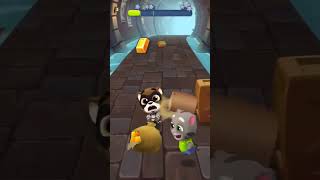 Talking tom gold run catching to thief #game #talkingtom