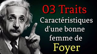 Les 3 Traits Essentiels d'une Femme de Foyer Accomplie