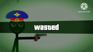 Wasted meme (Stickman) (km) (#gta5 (#gta5wasted