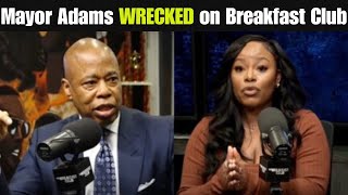 Mayor Eric Adams Roasted: Breakfast Club Grills Him on Illegals, Subway Policing & More