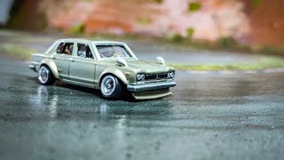 Rare 4 door Hakosuka 1:64 RC DRIFT