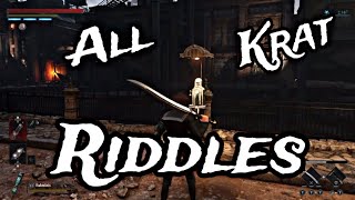 ALL RIDDLES | Lies of P