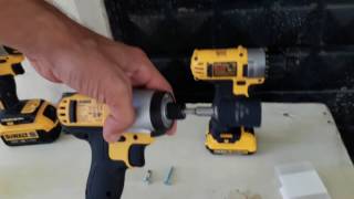 dewalt şarlı matkap test