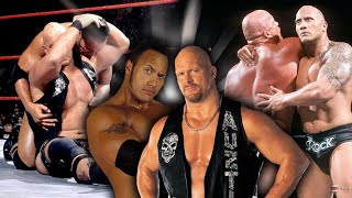 The Rock Bottom VS Stone Cold Stunner