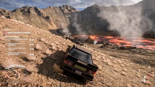 Driving near volcano.🌋🌋😧😮😮 Real like graphics in Forza Horizon 5 - Gameplay 60 fps