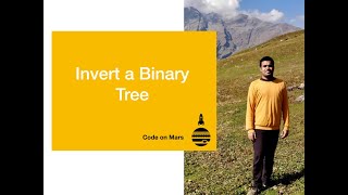 Invert a binary tree - DFS