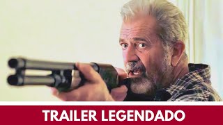 Rota Sem Saída (2023) Trailer Legendado  | Mel Gibson | Filme Ação