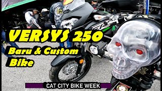 Kawasaki Versys 250 Baru & Er6 Custom / Cat City Bike Week