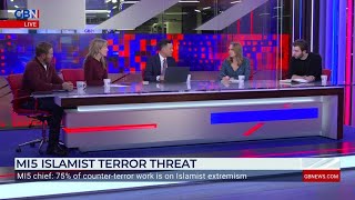 75% of counter-terrorism work is on Islamist extremism