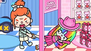 I Was Forced To Become A Boy 🍑🍡 Sad Story I Toca Life Story I Toca Boca