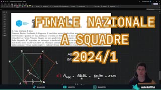 Finale Nazionale a squadre 2024 -  Problema 1