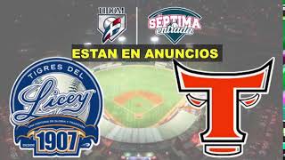 Tigres del Licey vs Toros del Este En Vivo