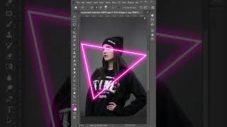 Photoshop neon light editing