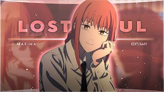 Chainsaw Man  - '' Makima '' lost soul down x russian 😈[Edit/AMV]!