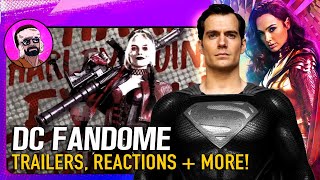 JUSTICE LEAGUE THE SNYDER CUT Panel / Trailer Reaction & DC FanDome Highlights