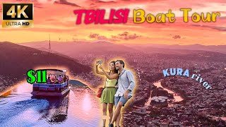 Tbilisi Sunset Boat Tour 4K!