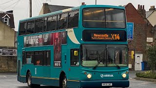 Arriva North East Ashington Based ALX400 7446 On The X14 To Newcastle