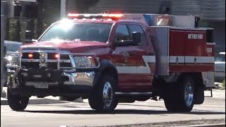 Sacramento Metro Fire District Engine 110 & Engine 510 Responding Code 3