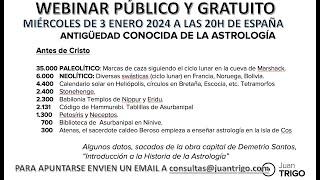 Antigüedad de la astrología.