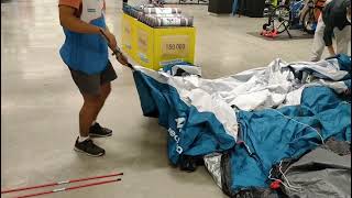 Cara pasang & bongkar tenda(how to install & dismantle)decathlon quechue arpenaz 4.1 fresh & black.