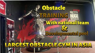 Obstacle Training with National Team and Developmental Pool at The Largest obstacle gym in Asia PHO