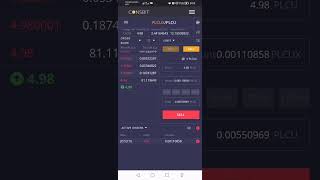 Comment placer un ordre de vente de vos PLCUX sur COINSBIT