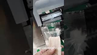 group cutlery packing machine ,50pcs fork packaging machine