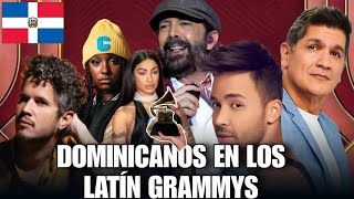 Dominicanos nominados al Latín Grammy 2024.