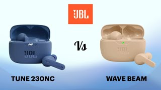 JBL Tune 230NC vs Wave Beam Bluetooth Earbuds Headphones | Compare | Specifications | Features