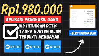 WD 1,9JT/Hari ! Game Penghasil Uang 2024 Terbukti Membayar | Apk Penghasil Saldo Dana Tercepat 2024