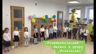 Piosenka - Przedszkolaczek