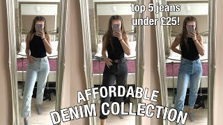 MY FAVOURITE JEANS! *AFFORDABLE JEAN COLLECTION 2020*