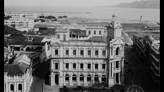 macau post office, slideshow of old photos, avenida almeida ribeiro, macau, 7 oct 2023@papa osmubal