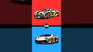 Supercars Showdown: Would You Rather Challenge #1