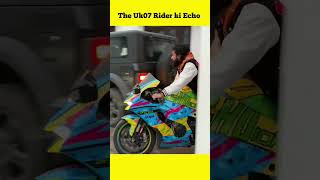 The Uk07 Rider Echo || the uk07 rider zx10r || #shorts #theuk07rider #theuk07ridershorts #uk07rider