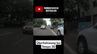 Überholzwang bei Tempo 30