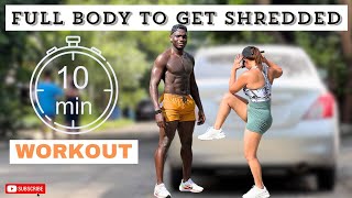 Episode 4 | Full Body shredded workout 💪 | toned body workout 🏋️‍♀️